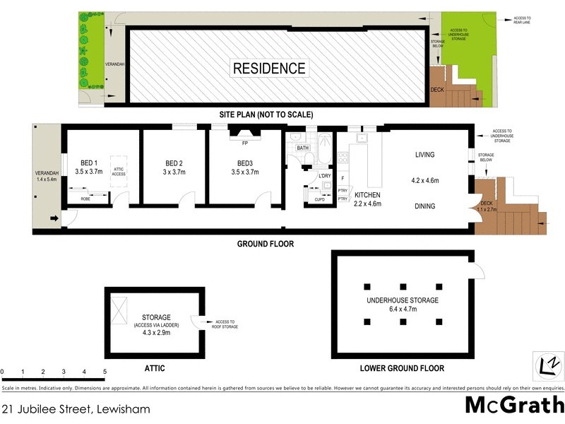 21 Jubilee Street, Lewisham NSW 2049 Floorplan