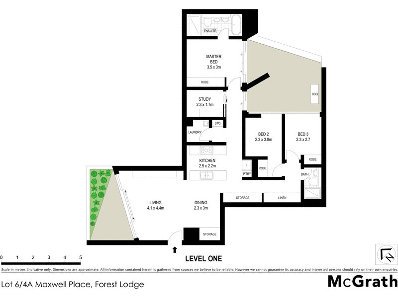 Lot 6/4A Maxwell Place, Forest Lodge NSW 2037 Floorplan