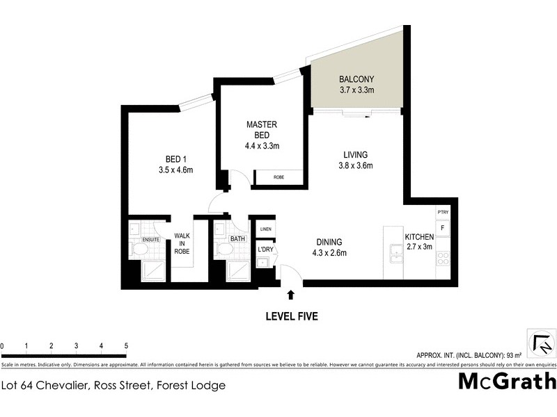 Lot 64 Chevalier, Ross Street, Forest Lodge NSW 2037 Floorplan