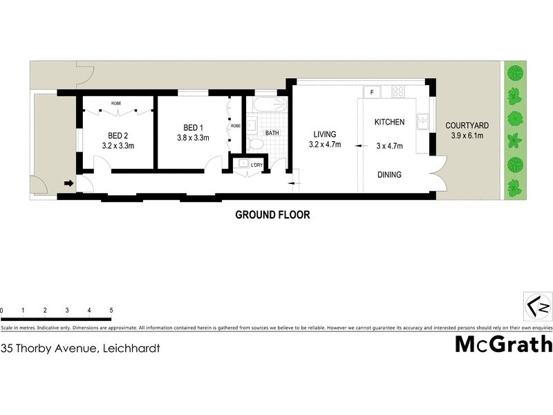 35 Thorby Avenue, Leichhardt NSW 2040 Floorplan