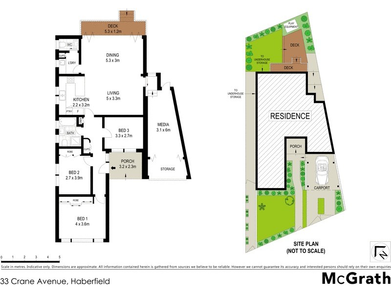 33 Crane Avenue, Haberfield NSW 2045 Floorplan