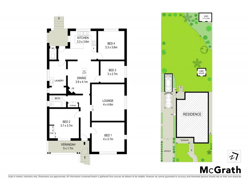 24 Tillock Street, Haberfield NSW 2045 Floorplan