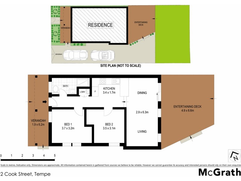 2 Cook Street, Tempe NSW 2044 Floorplan