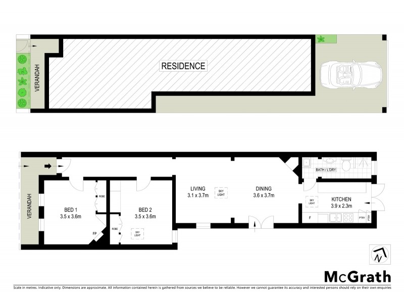 82 Chelmsford Street, Newtown NSW 2042 Floorplan