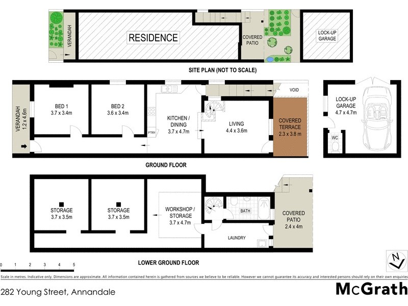 282 Young Street, Annandale NSW 2038 Floorplan