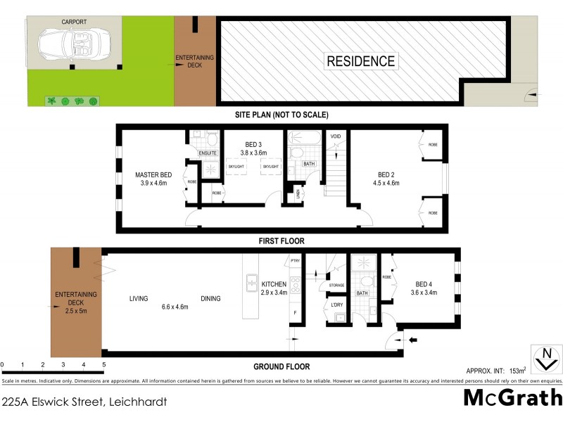 225A Elswick Street North, Leichhardt NSW 2040 Floorplan