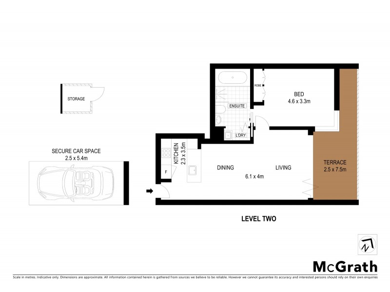 207/1 Sterling Circuit, Camperdown NSW 2050 Floorplan