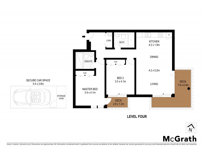 410/1 Sterling Circuit, Camperdown NSW 2050 Floorplan