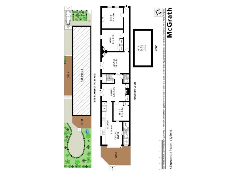 6 Emmerick Street, Lilyfield NSW 2040 Floorplan