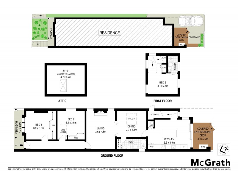 13 Kentville Avenue, Annandale NSW 2038 Floorplan
