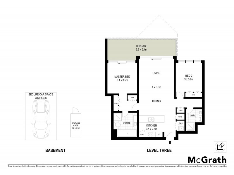 2305/7 Scotsman Street, Forest Lodge NSW 2037 Floorplan