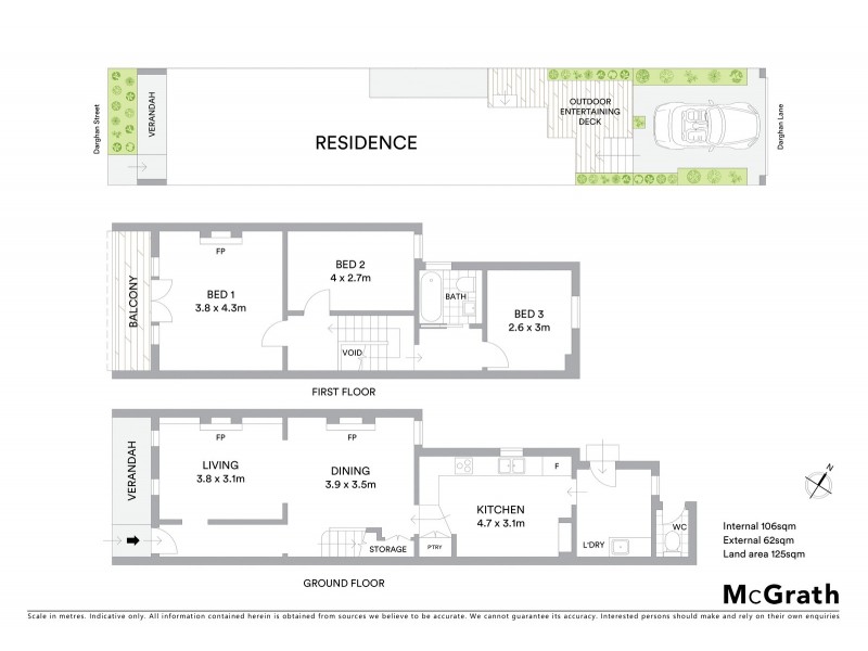 47 Darghan Street, Glebe NSW 2037 Floorplan