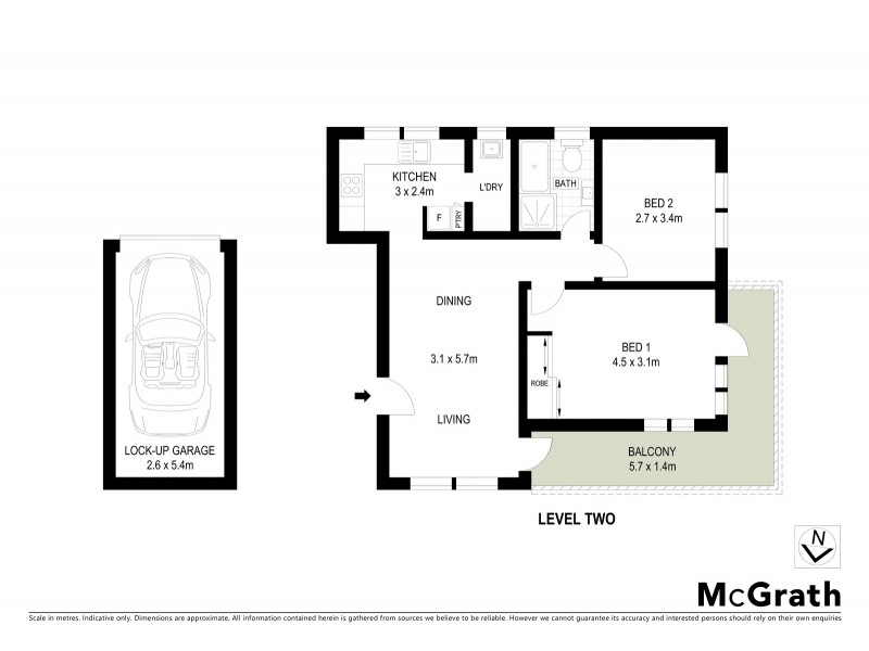 8/18 Chandos Street, Ashfield NSW 2131 Floorplan