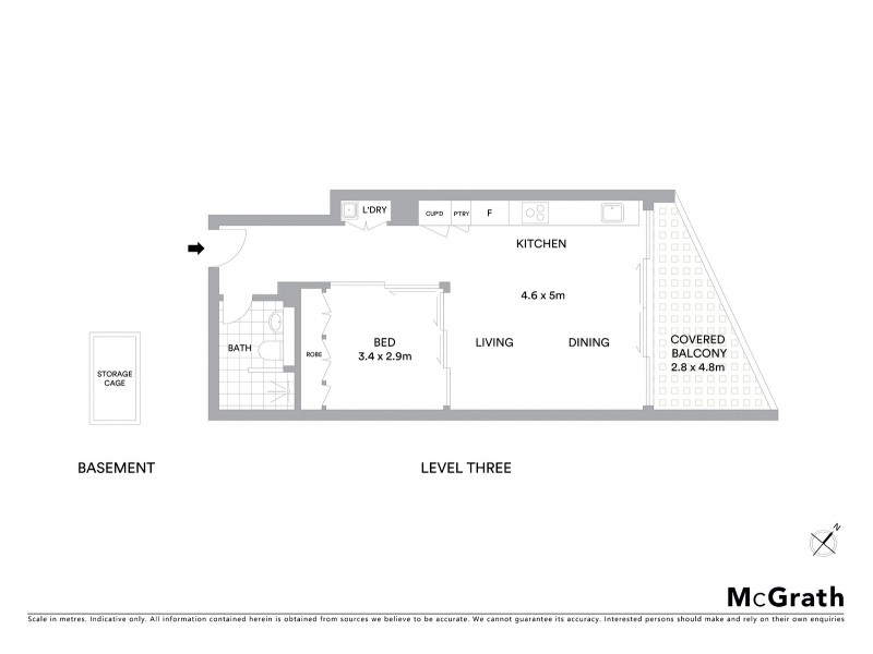 317/6 Maxwell Road, Forest Lodge NSW 2037 Floorplan