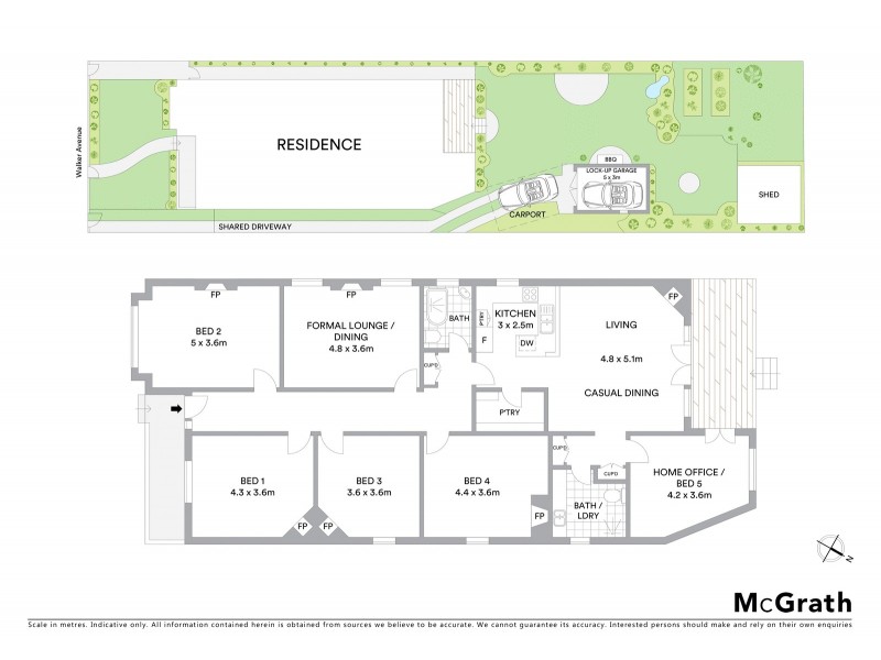 48 Walker Avenue, Haberfield NSW 2045 Floorplan