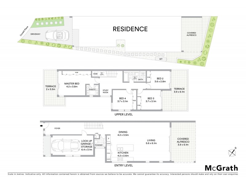 2 Coneill Place, Forest Lodge NSW 2037 Floorplan