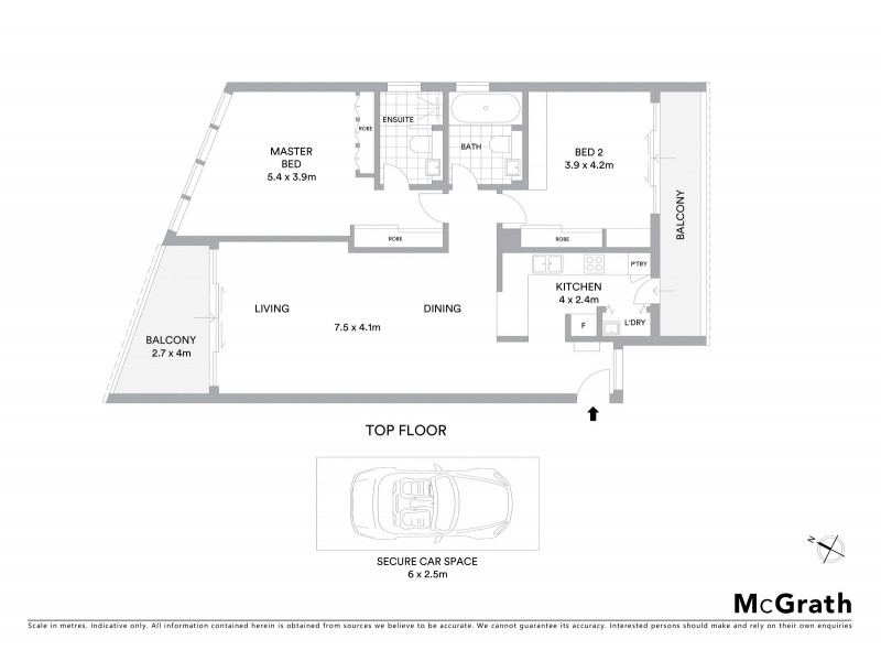 4/84 Wentworth Park Road, Glebe NSW 2037 Floorplan