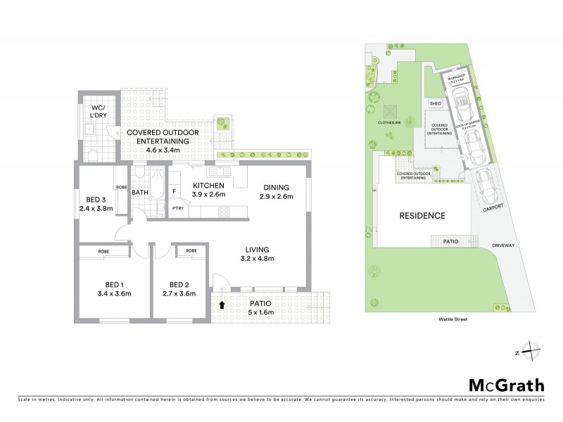 1 Wattle Street, Greystanes NSW 2145 Floorplan