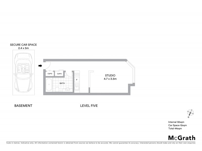 502/88 King Street, Newtown NSW 2042 Floorplan