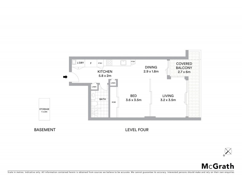401/95 Ross Street, Forest Lodge NSW 2037 Floorplan