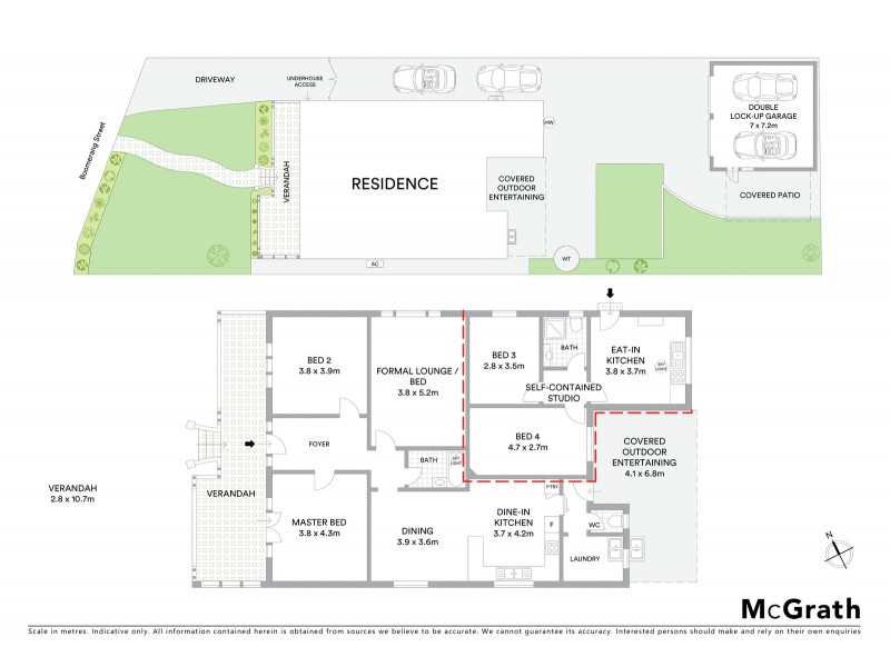 51 Boomerang Street, Haberfield NSW 2045 Floorplan