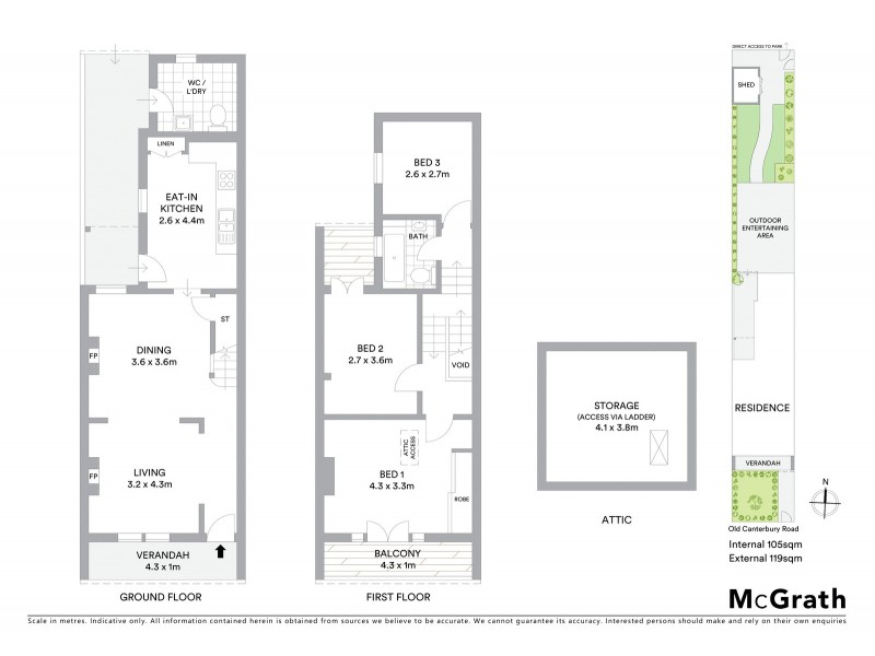 174 Old Canterbury Road, Summer Hill NSW 2130 Floorplan