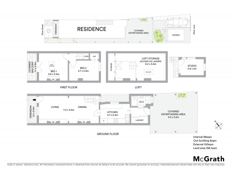 85 Silver Street, Marrickville NSW 2204 Floorplan