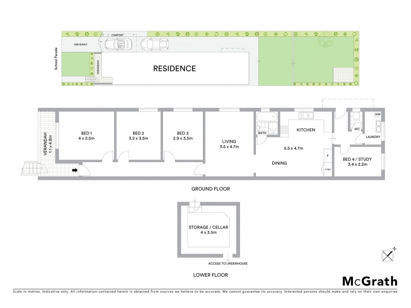 23 School Parade, Marrickville NSW 2204 Floorplan