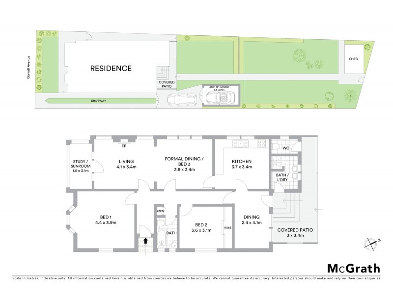 13 Gornall Avenue, Earlwood NSW 2206 Floorplan