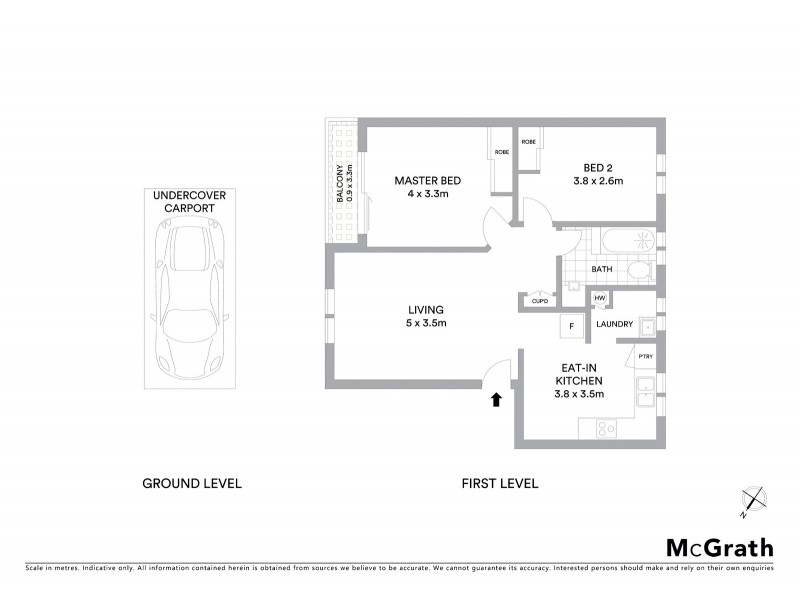 3/328 Livingstone Road, Marrickville NSW 2204 Floorplan