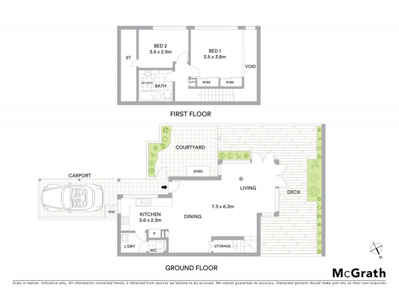 4/84A Piper Street, Lilyfield NSW 2040 Floorplan