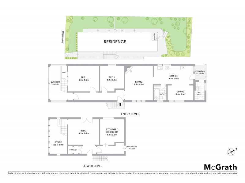 131 Warren Road, Marrickville NSW 2204 Floorplan