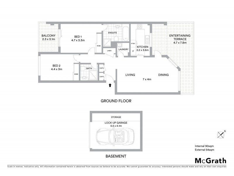 108/18 Knocklayde Street, Ashfield NSW 2131 Floorplan
