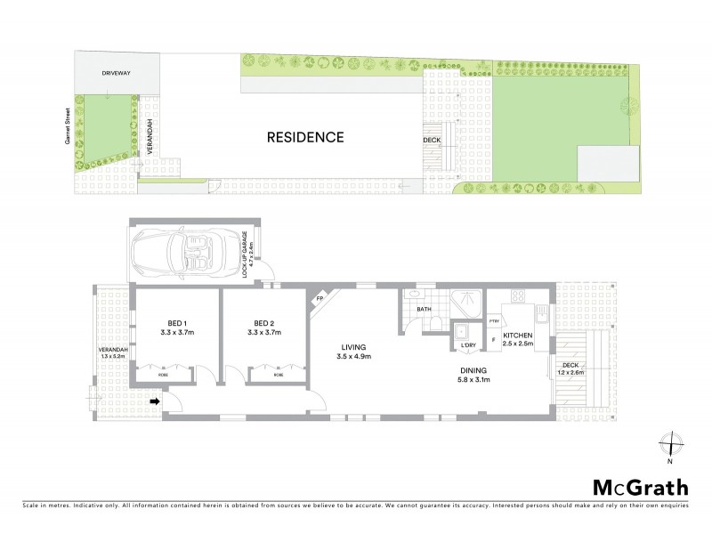 88 Garnet Street, Hurlstone Park NSW 2193 Floorplan