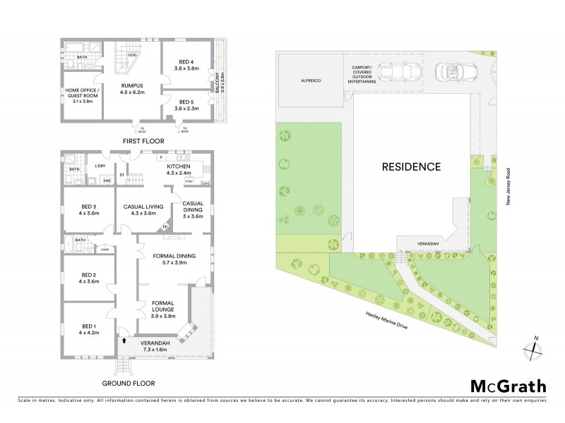 12 Henley Marine Drive, Five Dock NSW 2046 Floorplan