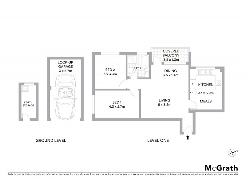 2/3 Woodcourt Street, Marrickville NSW 2204 Floorplan