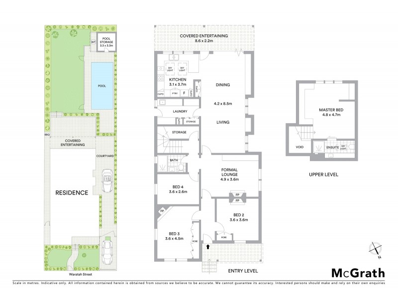 44 Waratah Street, Haberfield NSW 2045 Floorplan