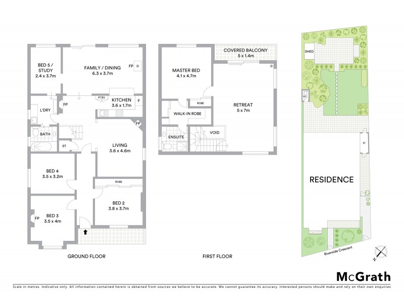 71 Riverside Crescent, Dulwich Hill NSW 2203 Floorplan
