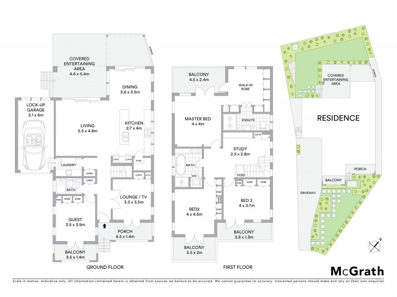 6A Coneill Place, Forest Lodge NSW 2037 Floorplan