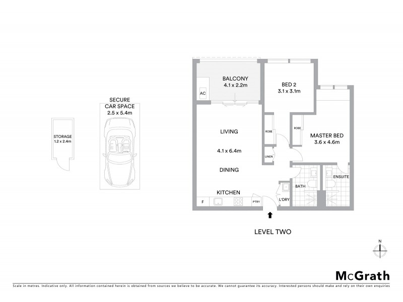 232/801 New Canterbury Road, Dulwich Hill NSW 2203 Floorplan