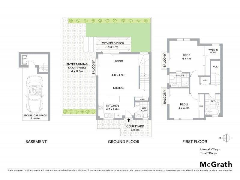 5/54 George Street, Marrickville NSW 2204 Floorplan
