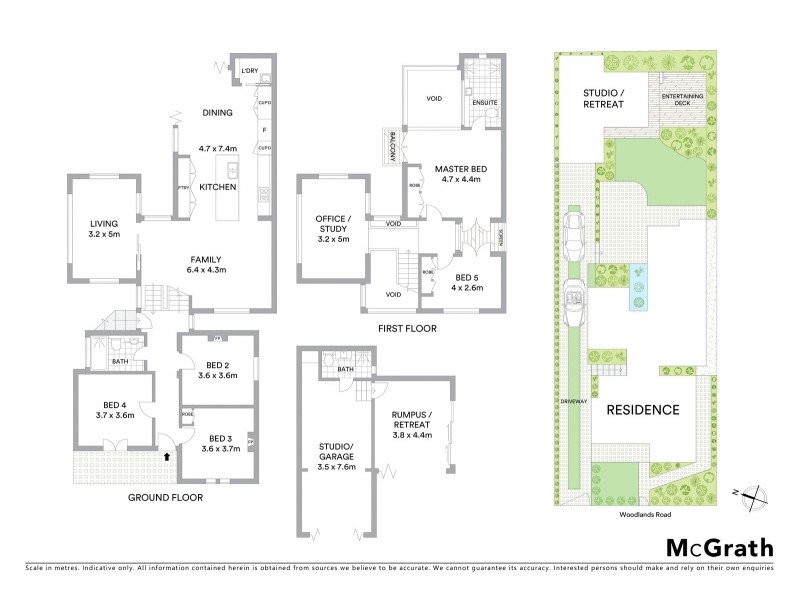 33 Woodlands Road, Ashbury NSW 2193 Floorplan