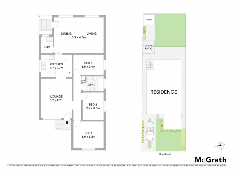 64 Grove Street, Earlwood NSW 2206 Floorplan