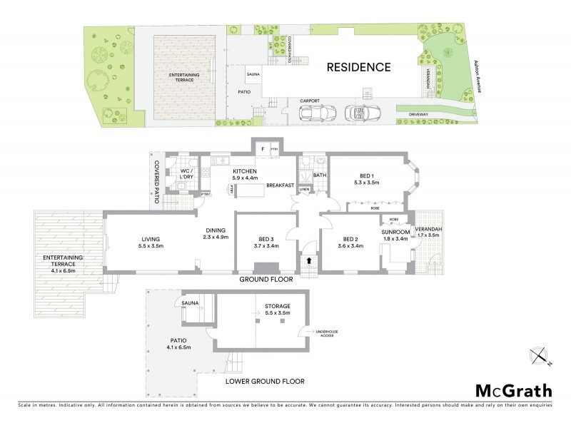 10 Ashton Avenue, Earlwood NSW 2206 Floorplan