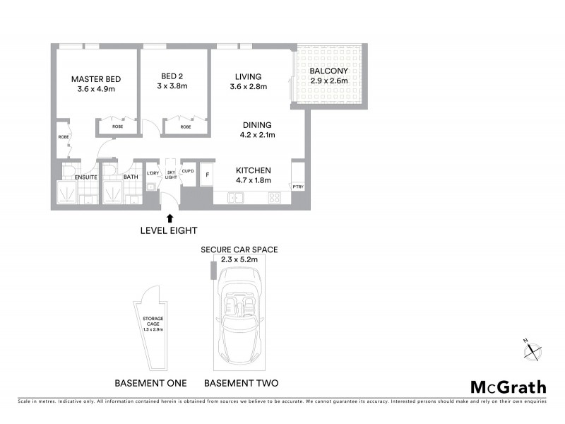 5803/148 Ross Street, Forest Lodge NSW 2037 Floorplan