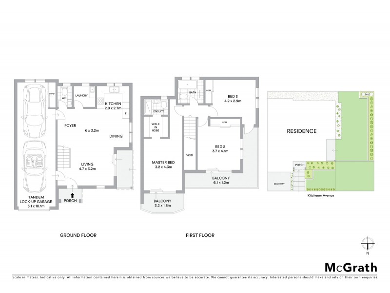15A Collingwood Avenue, Earlwood NSW 2206 Floorplan