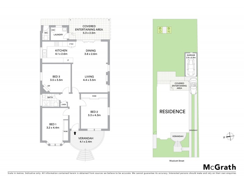30 Woolcott Street, Earlwood NSW 2206 Floorplan