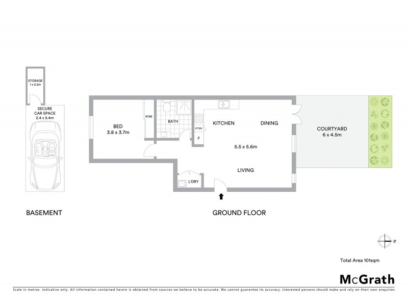 4/80 Victoria Road, Marrickville NSW 2204 Floorplan