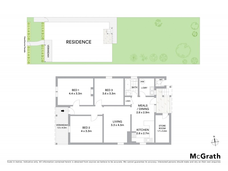 61 Hawthorne Parade, Haberfield NSW 2045 Floorplan
