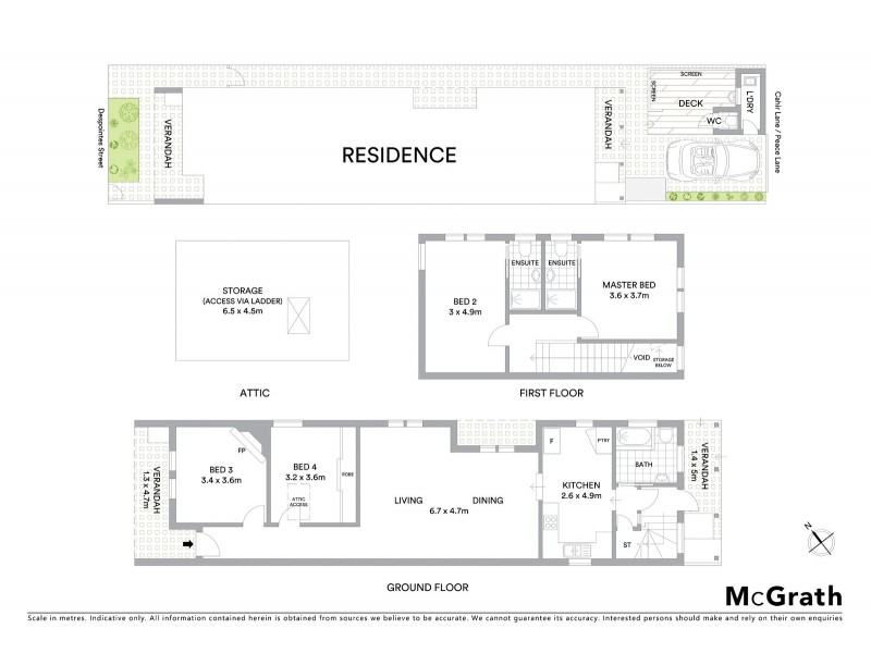 28 Despointes Street, Marrickville NSW 2204 Floorplan